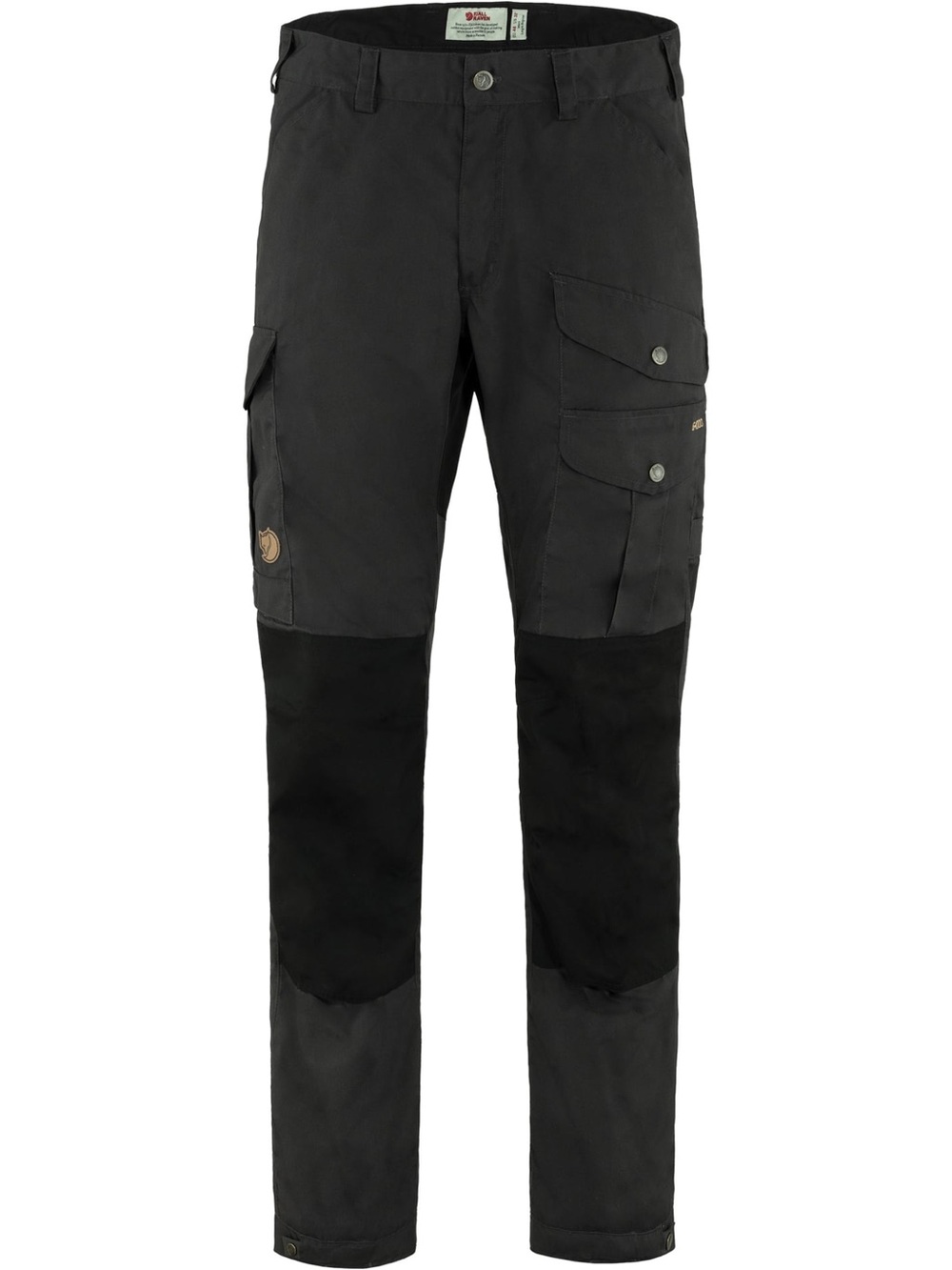 Fjallraven Vidda Pro Trousers Pants Regular Mens 30x31 Dark Gray Black Hiking